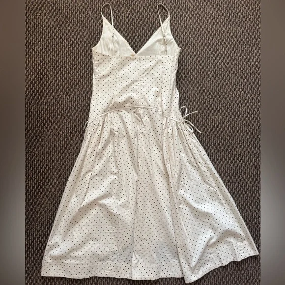 NWT FREE PEOPLE Julep Polka Dot Midi Dress Size XL Vintage Combo - Picture 11 of 11